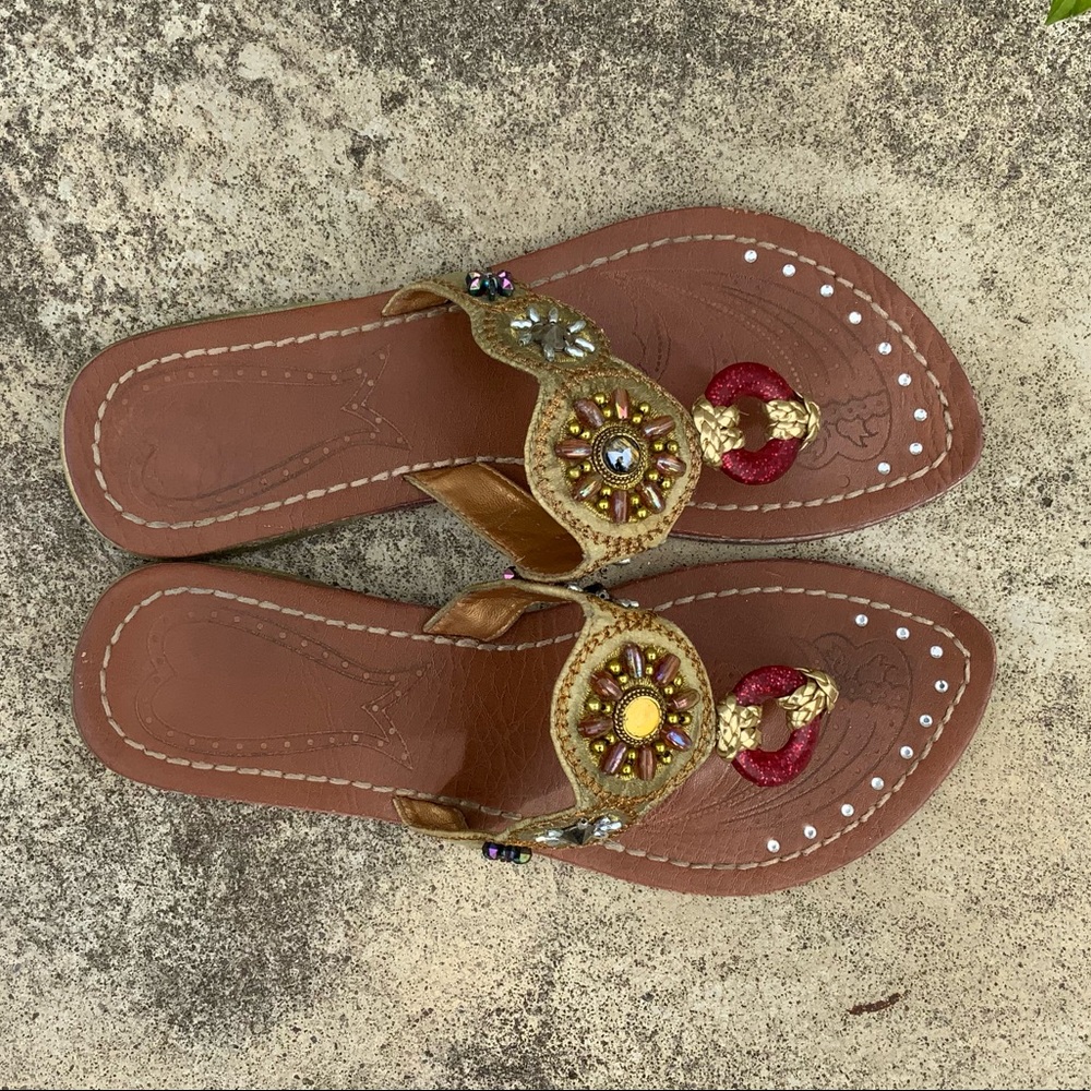 Beaded Sandals